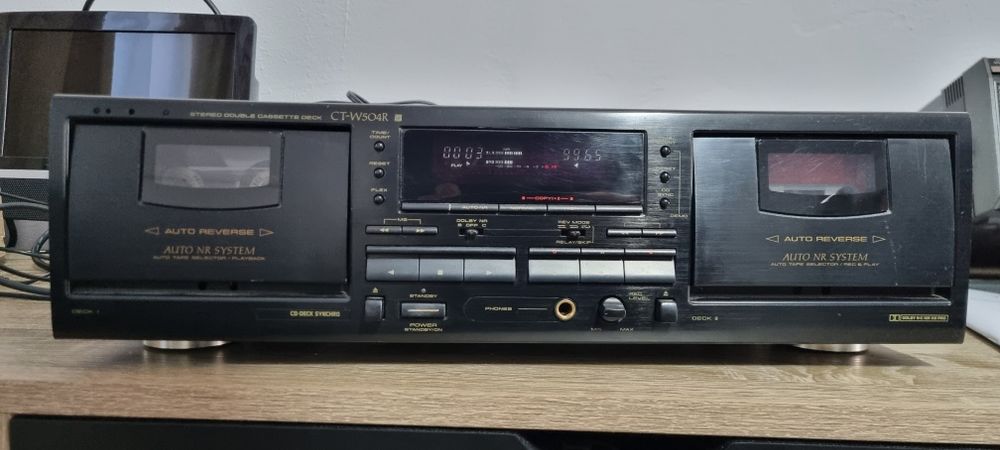 Dublu deck casetofon Pioneer CT W504R