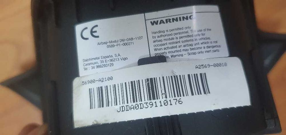 Airbag volan Kia Ceed 2014 COD 56900A2100