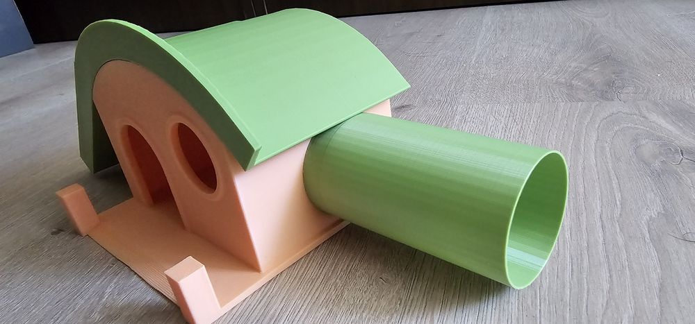 Casuta hamster din plastic NON toxic