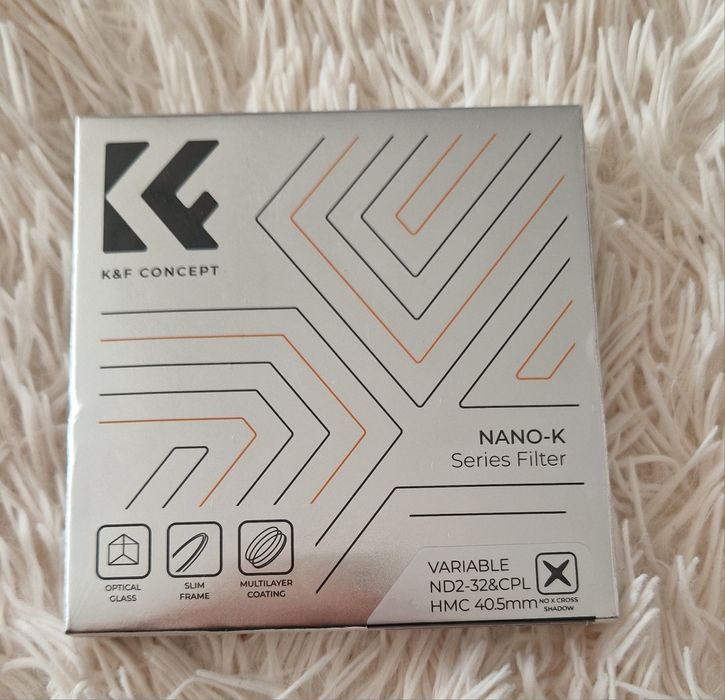 ND  Filtru variabil 40,5 mm CPL 2in 1 Nou !