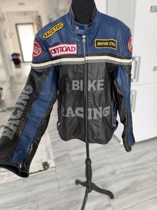 Geaca moto piele xl
