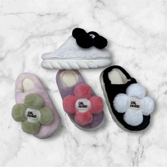 Удобни топли меки пантофи