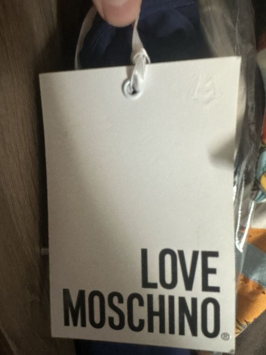 Синьо бомбър яке Moschino, Levi’s