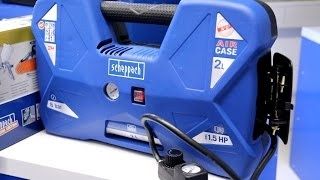 Compresor portabil 2 l 8 bar scheppach