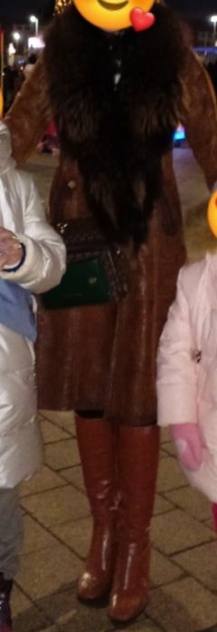 Дублёнка теплая 25000тг б/у