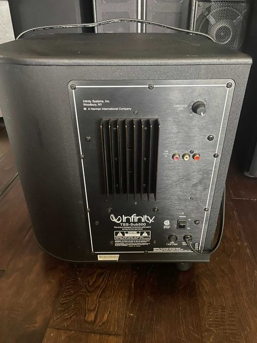 Vand subwoofer Infinity, Cabasse, Mission, Quadral etc
