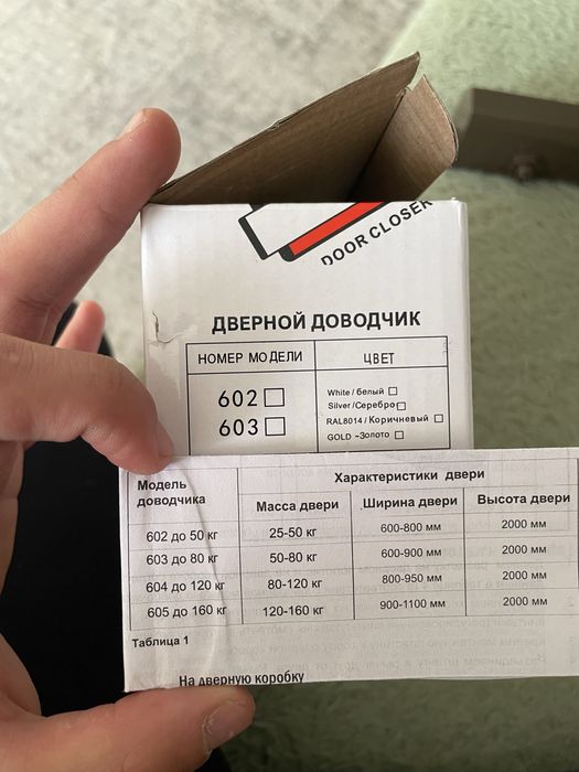 Продам доводчик двери