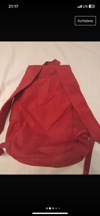 Vând rucsac/ghiozdan roșu