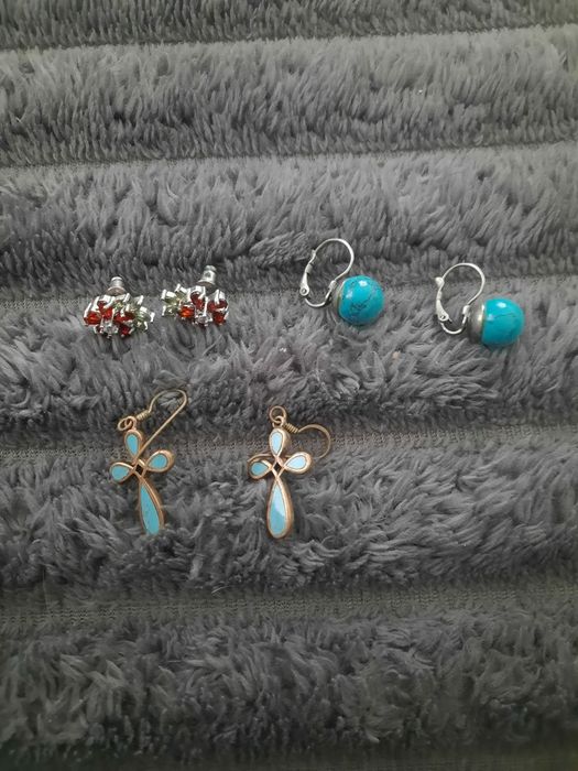 Серьги бирюза Казахстан отдам