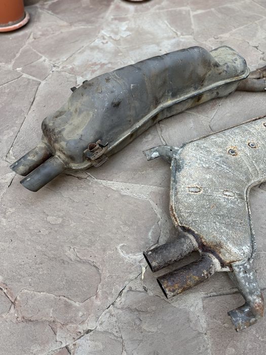 Глушитель и Резанатор м60 на BMW e34