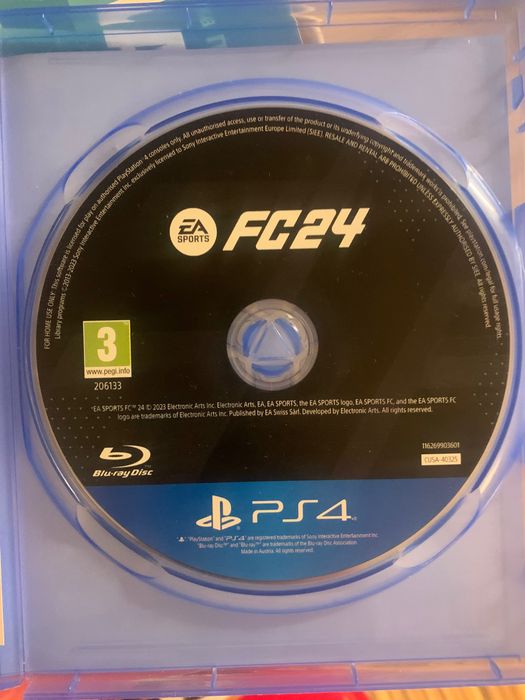 Fc24 ps4 ps5 upgradable