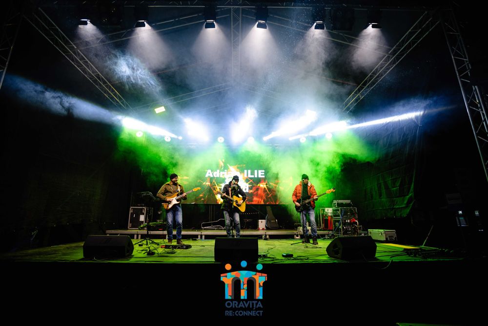 Sonorizare, scena, lumini, ecrane led, macara video