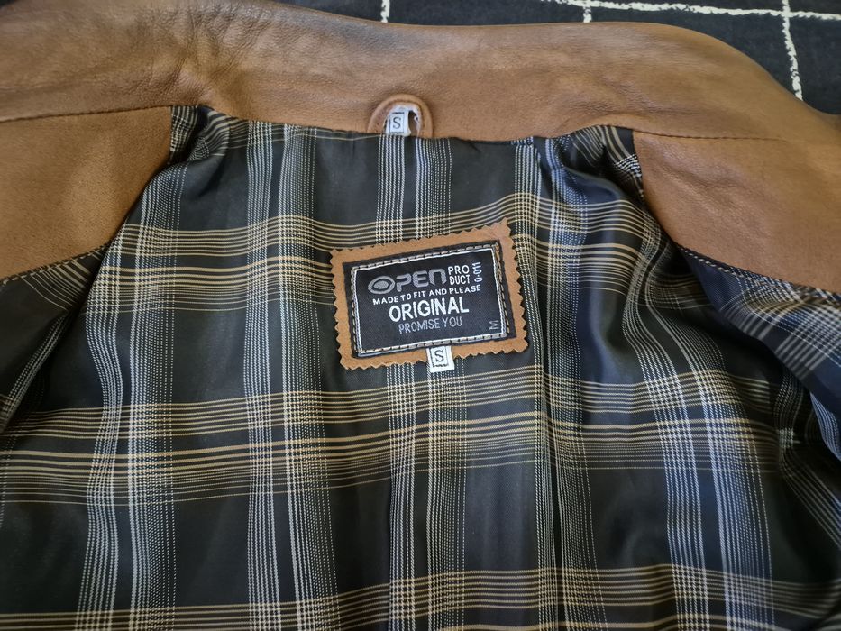 Кожено яке естествена кожа