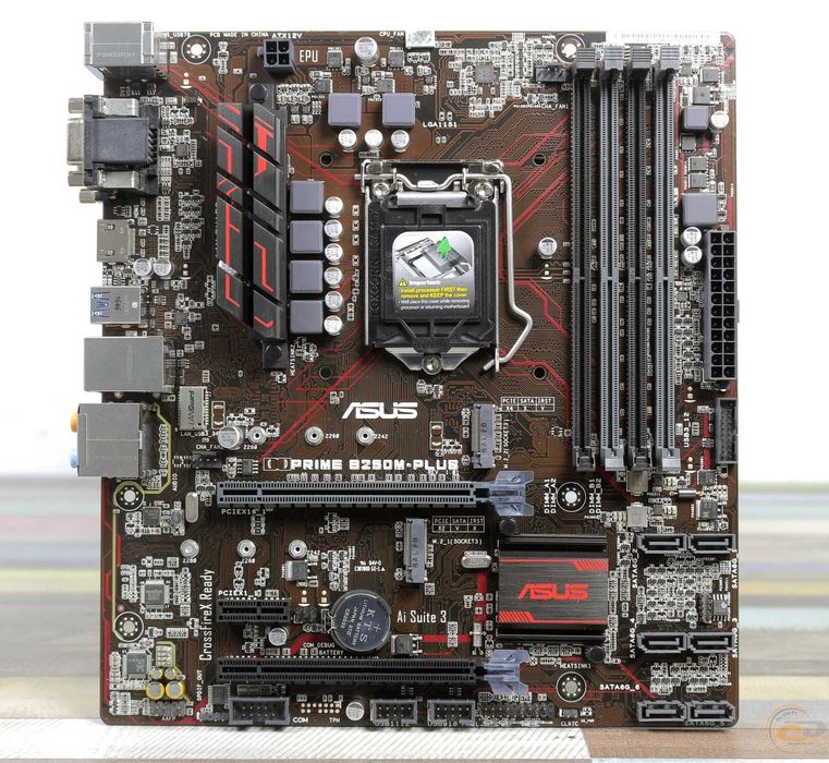 Плата Asus Prime B250M-Plus и проц  Intel Core i5-7400