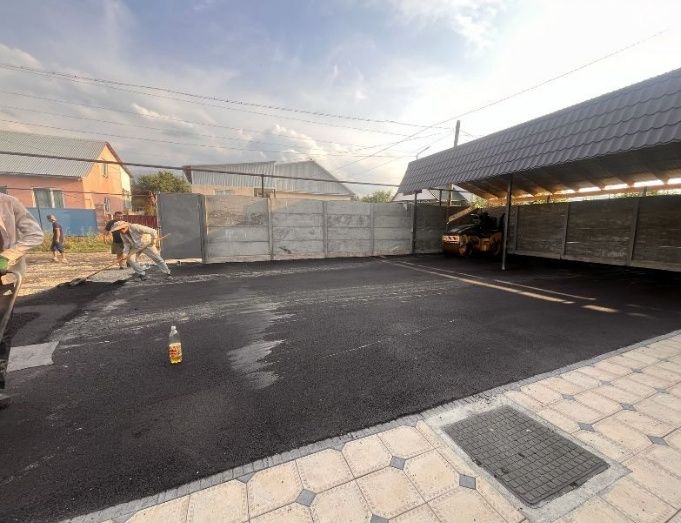 Асфальт частных домов не дорого