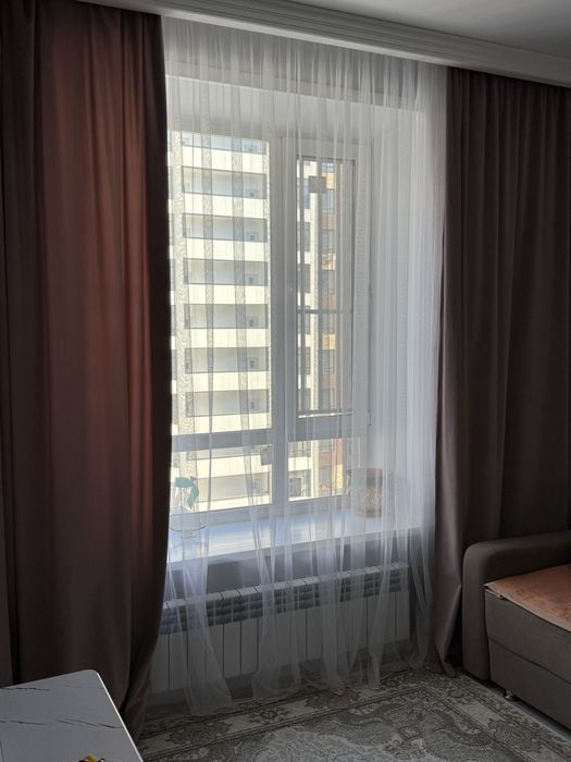 Шторы+тюль комплект