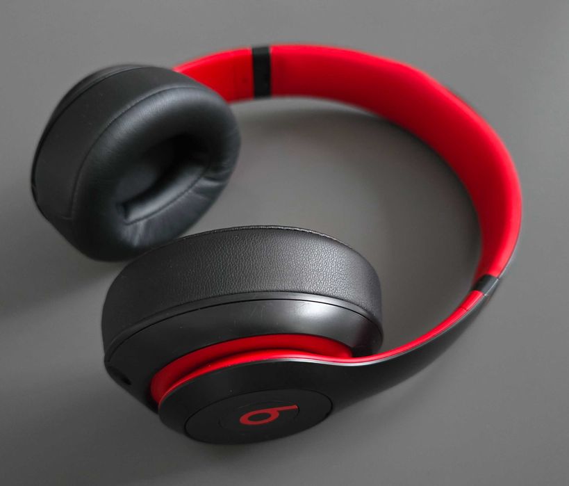 Casti Beats Studio3, wireless, Black&Red, originale