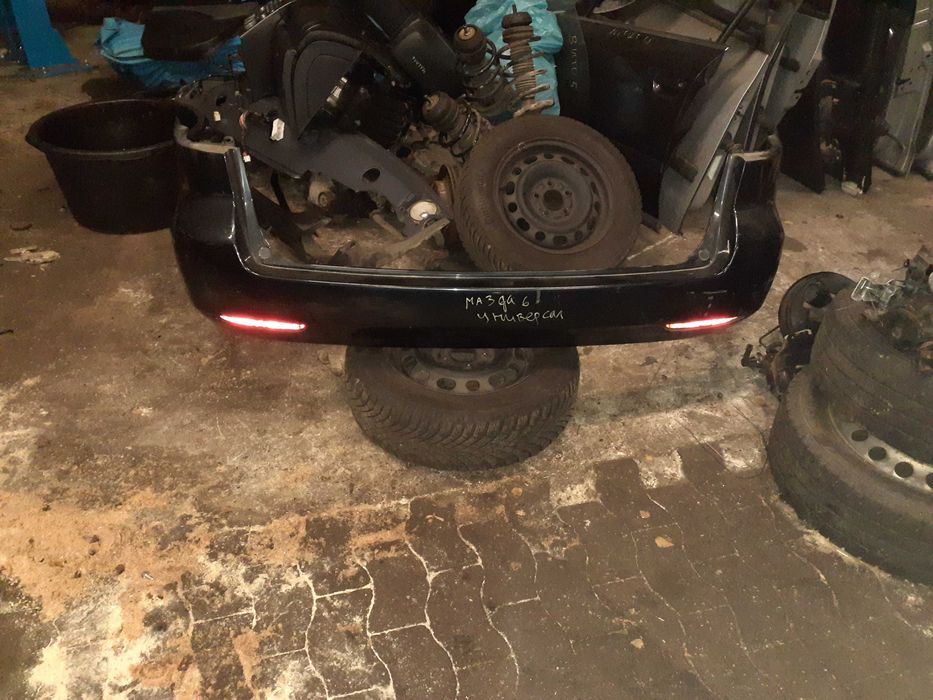 Двери Зеркала Панель Аэрбаги Капот радиатор диффузор   Мазда 6 2004г,