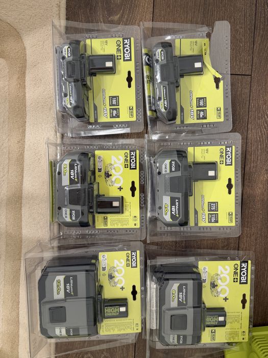 Acumulatori Ryobi noi new model