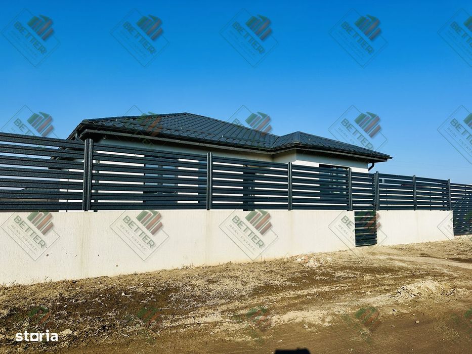 Casa Parter Individuala + Pod Comuna Berceni - 3 camere - 2 Bai