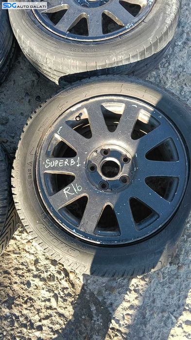 Set 4 Jante Roti Aliaj 205 55 16 R16 ET45 Volkswagen Passat B5.5 2001 - 2005 [M9582]