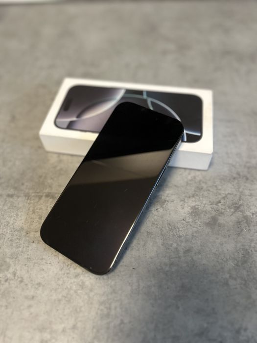 iPhone 16 Pro Black Titanium 128GB - Baterie 91% - 100% Original