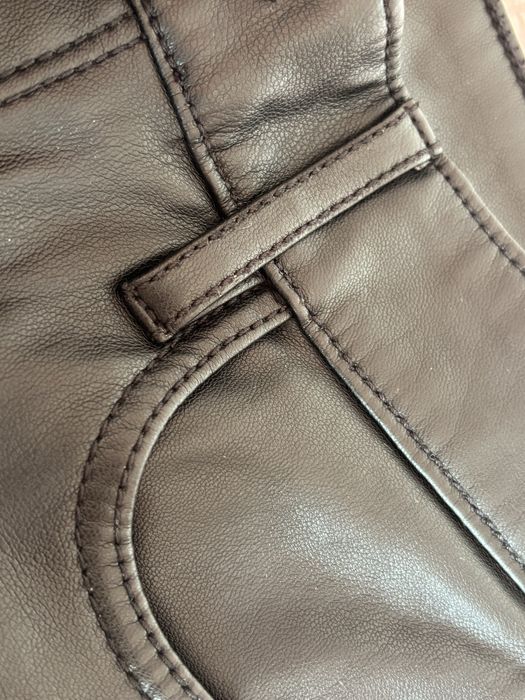 Кожаные штаны. Бренд Zara.