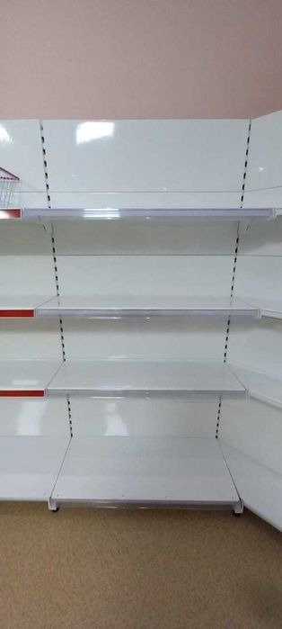 стеллаж металлические полки