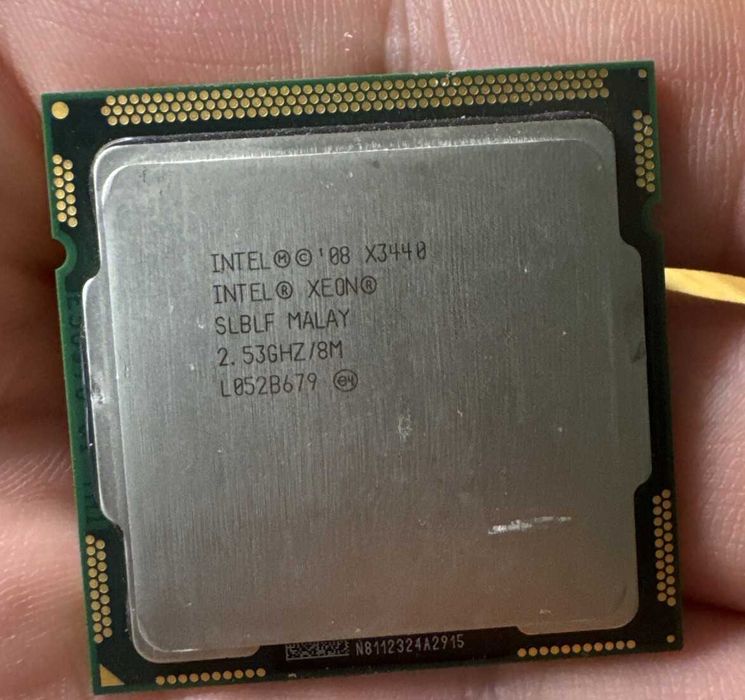 процессор х3440 4ядра 8 потоков.