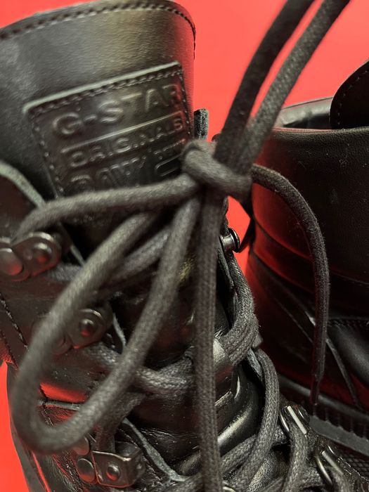 Нови боти на G Star номер 37 естествена кожа