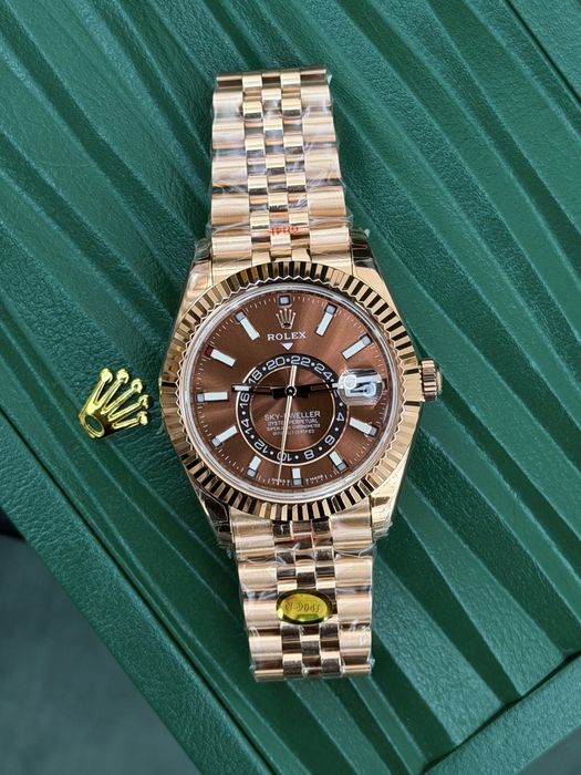 Rolex Sky-Dweller Jubilee Chocolate + NFC Card