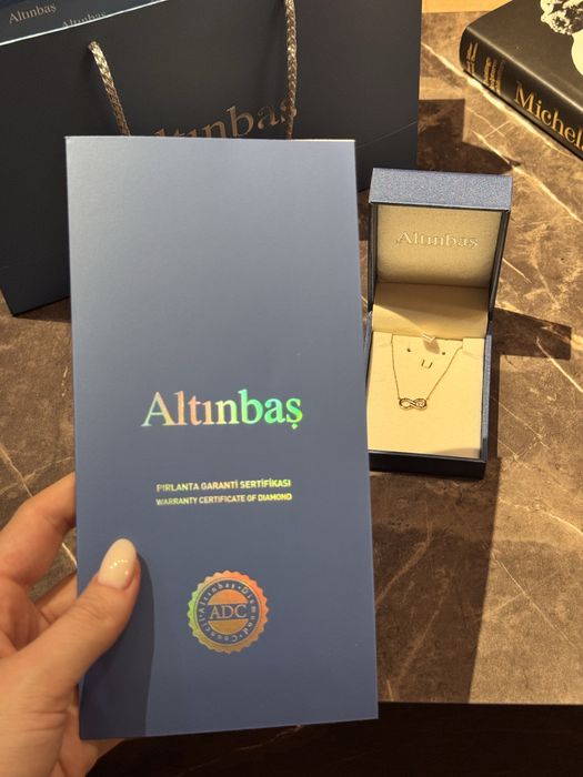 Колие Altinbas 14К с диамант