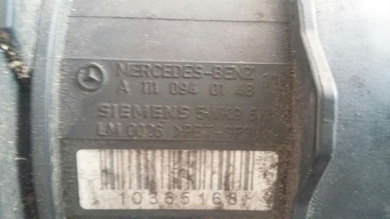 Дебитомер Мерцедес кодове 111, 611, 651, 272