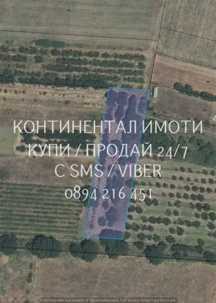 код 63224. 3 панорамни нови УПИ-та преди селото, на около 800 м. от Околовръстното и на 100м от шосето преди селото.