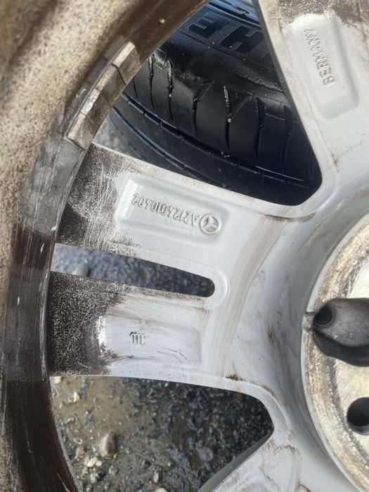 Джанти 17” 8.5J с гуми Michelin + Hankook (5x112 Mercedes)