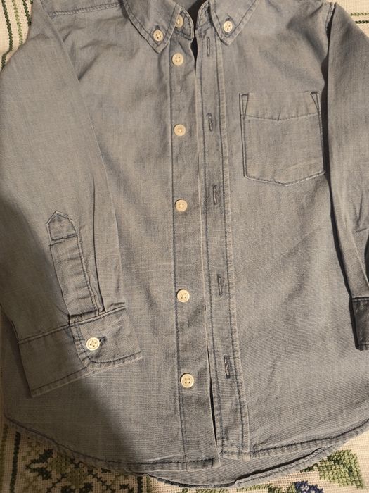 Cămașă din Denim, marca H&M, mărimea 104 cm