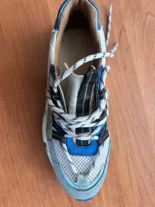 Кроссовки кожа натуральная