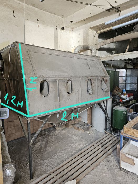 Пясъкоструй и прахово боядисване