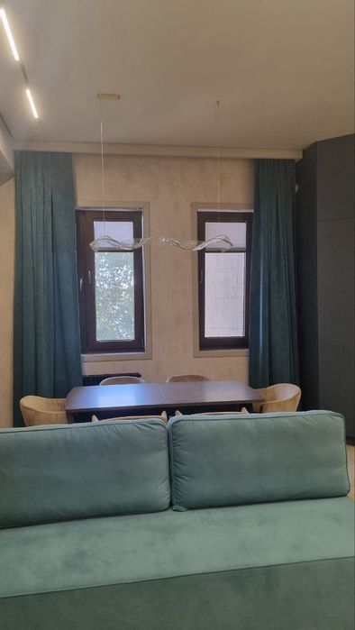 Сдается новостройка улица Сайрам метро Б.И.Й 3-комн 75м2 авторский рем