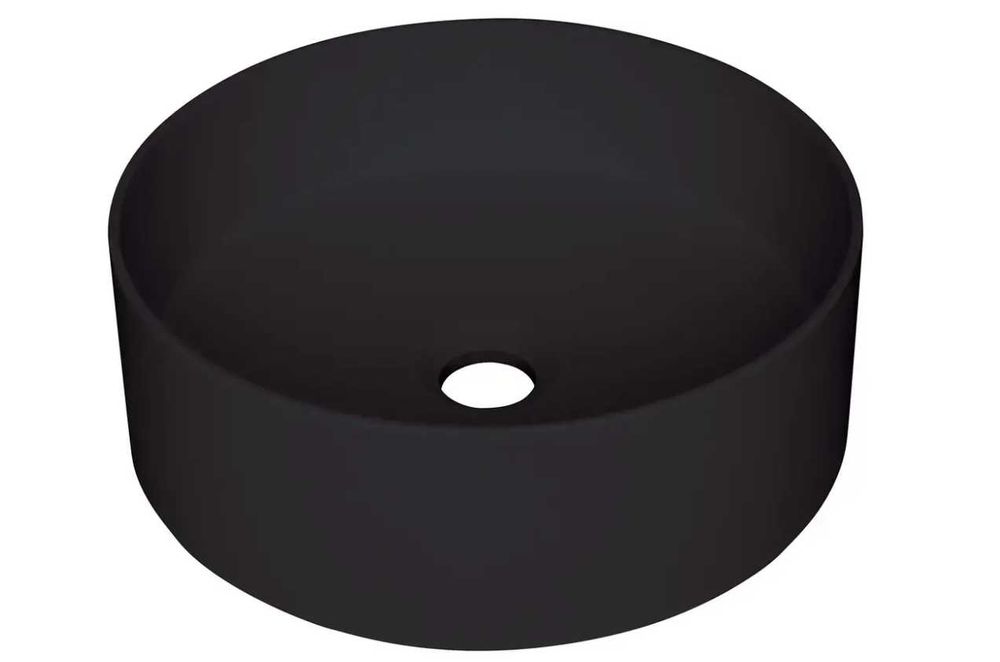 Черна комплект ПРОМО душ колона тип Тропически дъжд Boro Nero + мивка