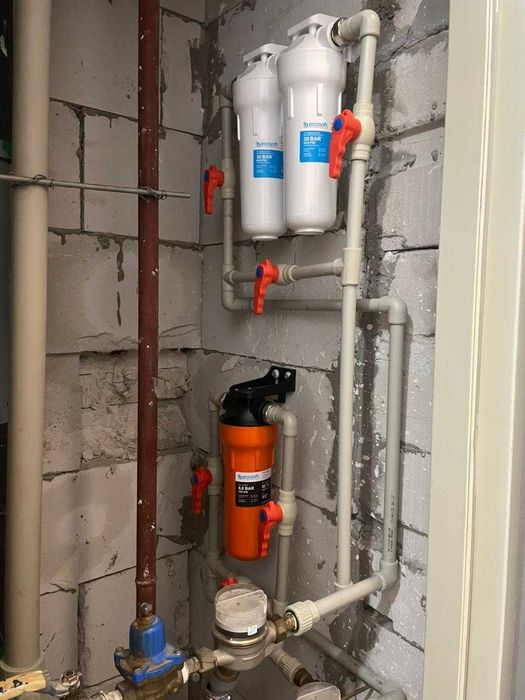 Замена фильтров для воды