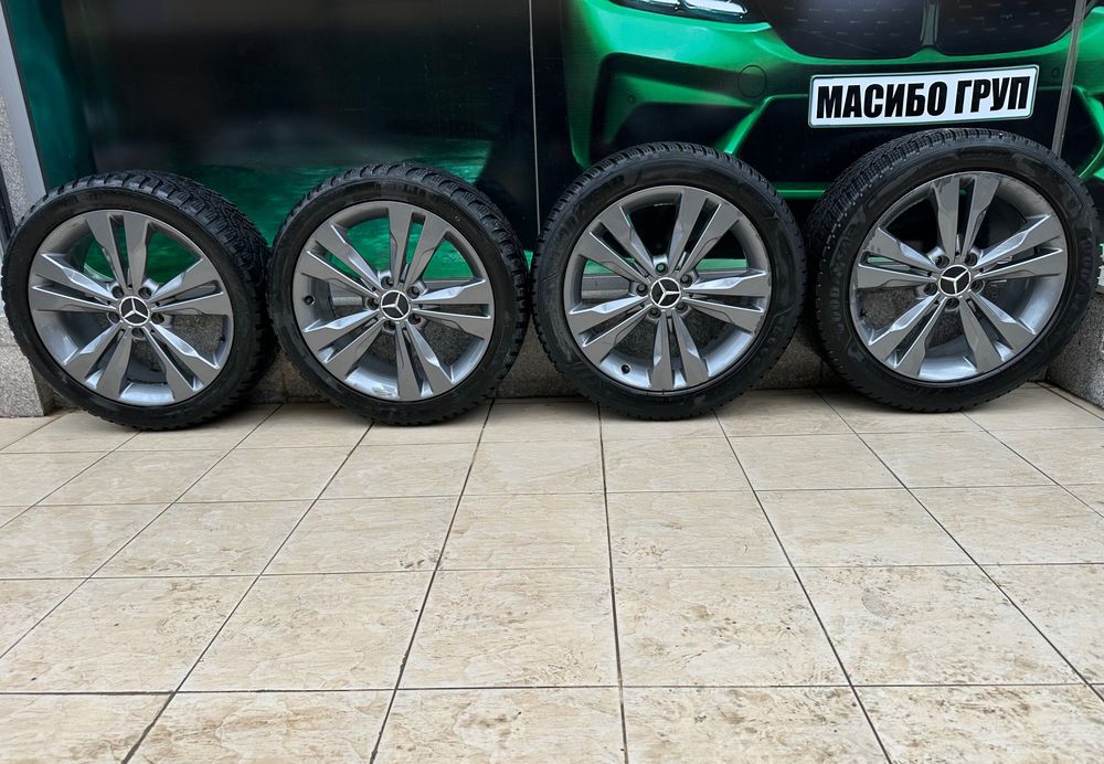 Алуминиеви джанти 7,5Jx18” за Mercedes със зимни гуми 245/45/18”