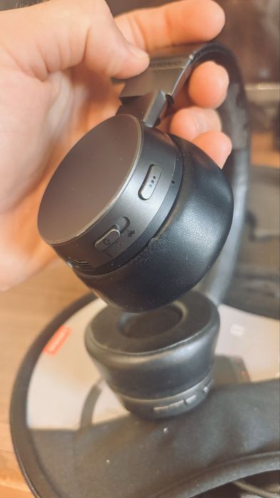 Casti bluetooth wireless Lenovo Thinkpad x1 on ear husa si cablu