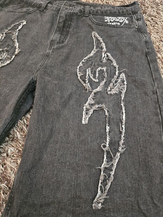 Ed Hardy X Urban Outfitters Black Jorts