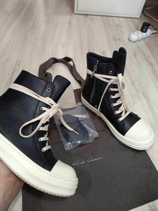 Rick Owens Ramones leather 43 Tulcea • OLX.ro