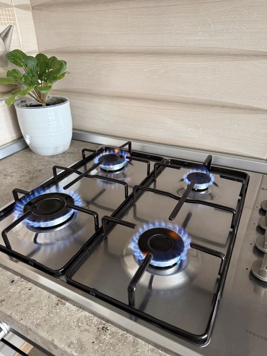 Set SAMUS: cuptor electric, plita, hota + chiuveta cu baterie CADOU