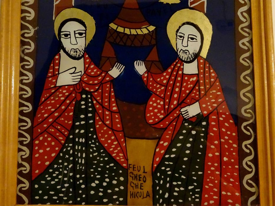 Icoana ‘Sfintii Apostoli Petru si Pavel, pictura Feur Gheorghe, Nicula