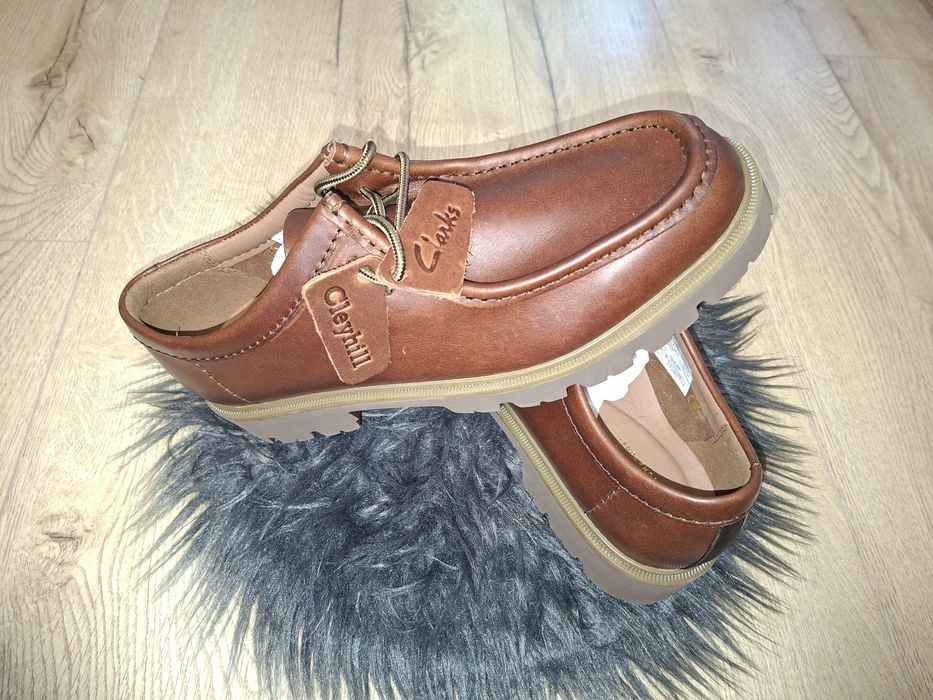 Pantofi din piele naturala Clarks