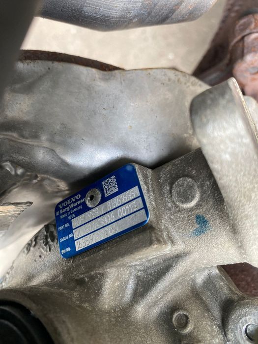 Turbina Volvo V40 XC40 S60 V60 XC60 V70 XC70 S80 31397999 31361654 31361655 36050834 36050833