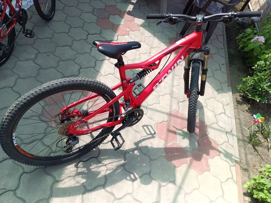 BTWIN full suspensie roti 27.5